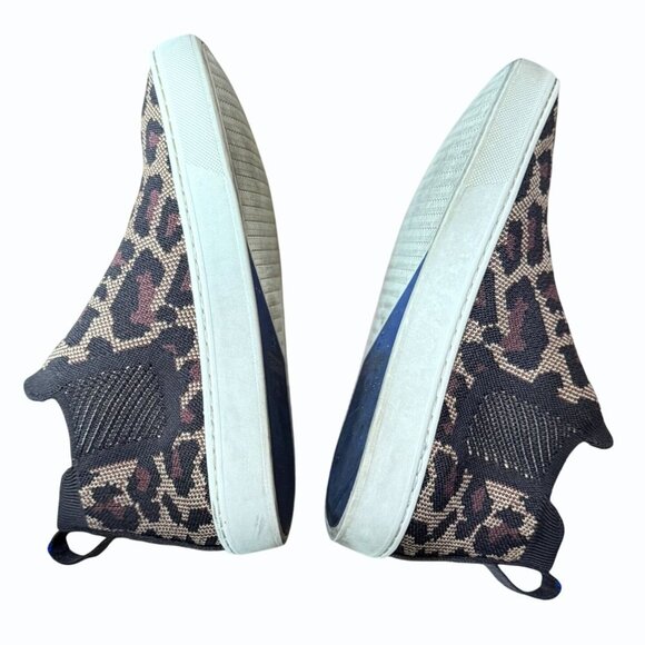 Rothys Shoes Womens 6.5 The Chelsea Wildcat Cheetah Leopard Ankle Bootie Comfort - Picture 4 of 8